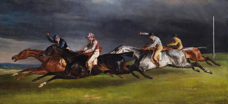 The 1821 Derby at Epsom. I don’t think these fellows were thinking about optimizing algorithmic trading strategy baskets back then.